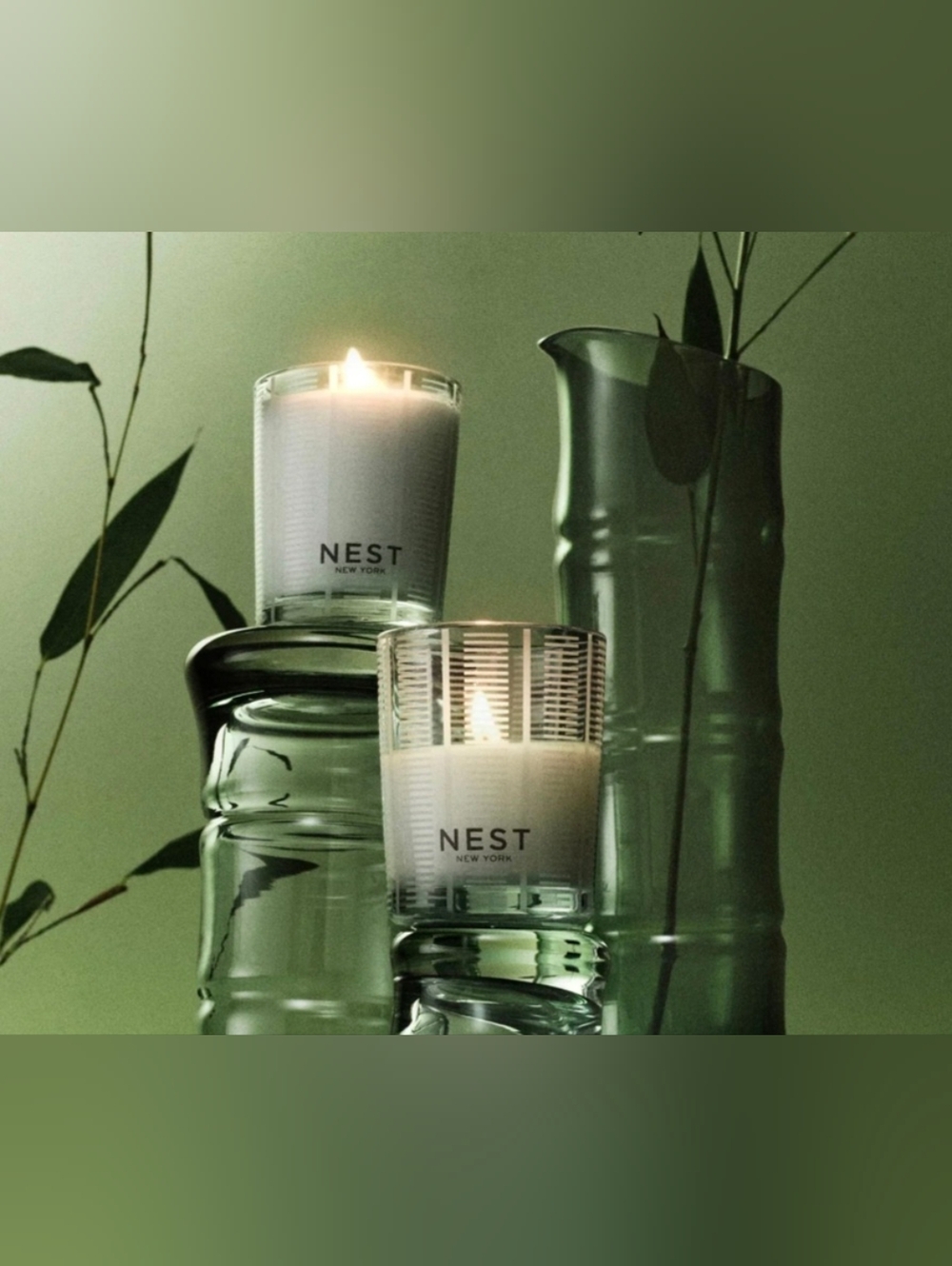NEST BAMBOO Votive Scented Candle